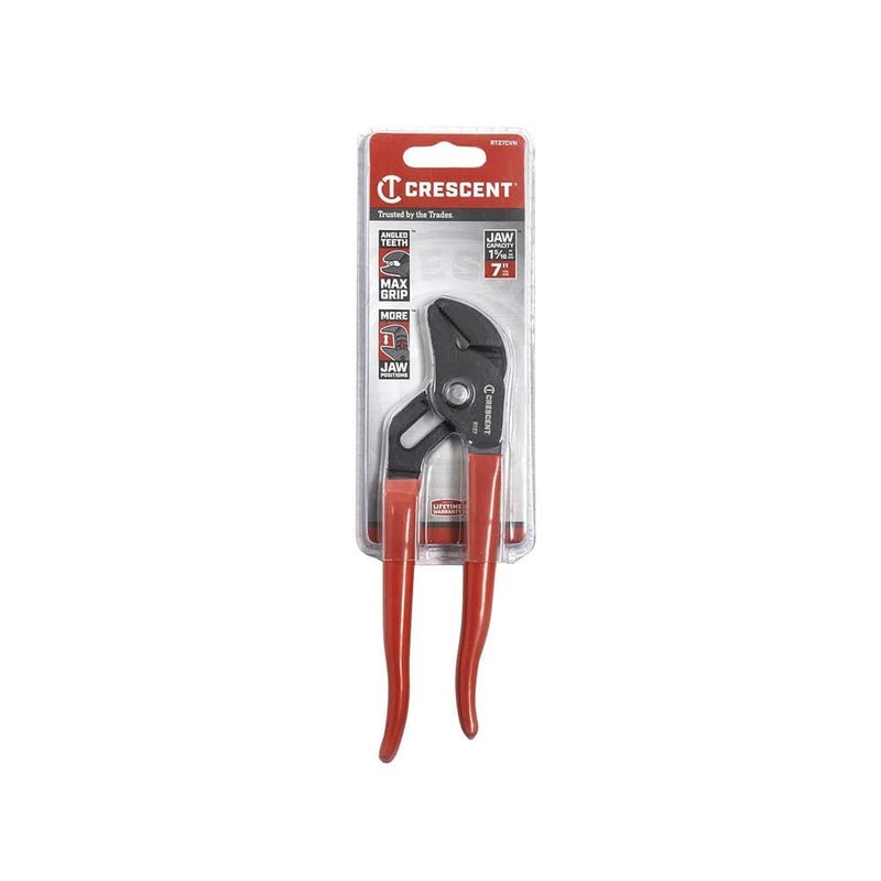 Crescent 7" Tongue & Groove Plier, Straight Jaw, Black Oxide - RT27CVN - Image 3