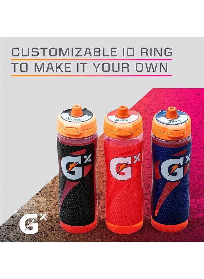 Gatorade Gx NFL Non-Slip Squeeze Bottles, 30 fl oz, Gx Hydration System - Image 5