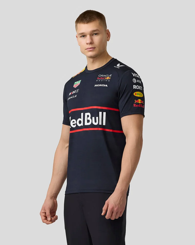 CASTORE Oracle Red Bull Racing Mens Teamline Set Up T-Shirt