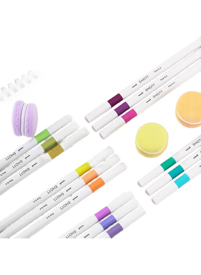 Uni أقلام ماركر فلووريسنت من ميتسوبيشي (يوني)، أقلام رسم دفتر الواجبات الطلابية، أقلام ملونة قائمة على الماء، أقلام تحديد ملونة قائمة على الماء، مجموعة 10 ألوان رقم 2، مجموعة من 10 ألوان - Image 1