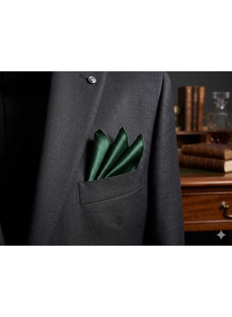Men's pocket square to complete a formal suit look - high-quality fabric with a modern design - Image 1