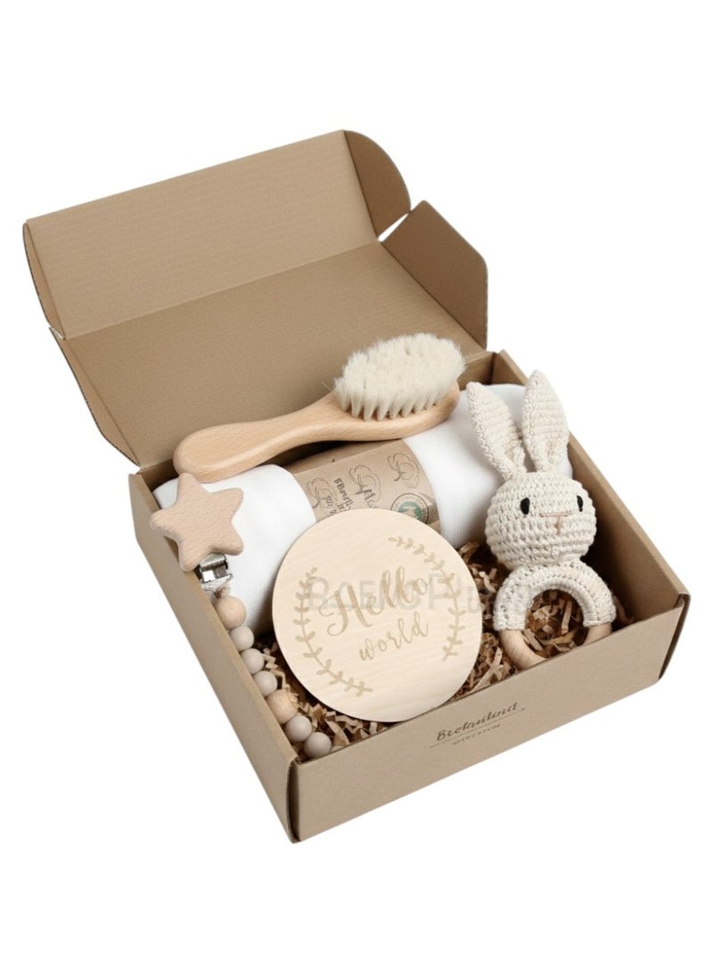 Bambimici – Multi-Purpose Baby Gift Box - Rabbit Set L - Image 1