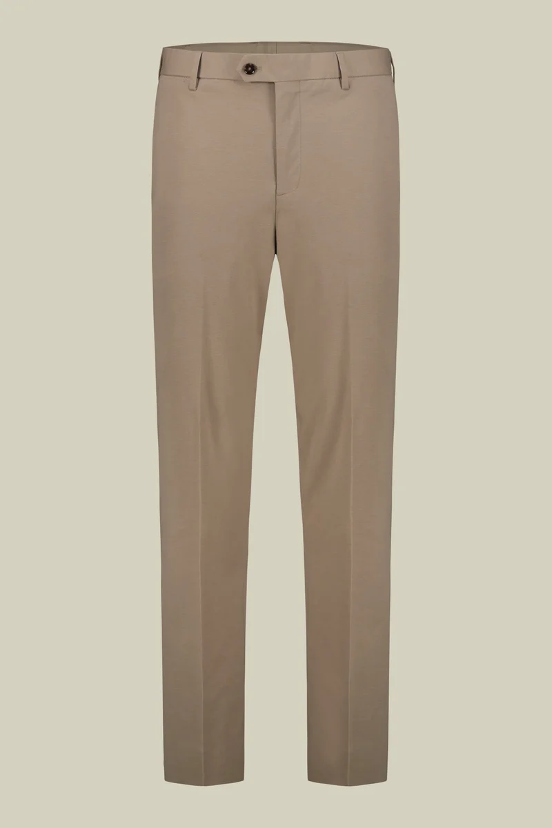 Doppelganger Beige Men's regular fit jersey trousers - Beige for Men | Best Price UAE