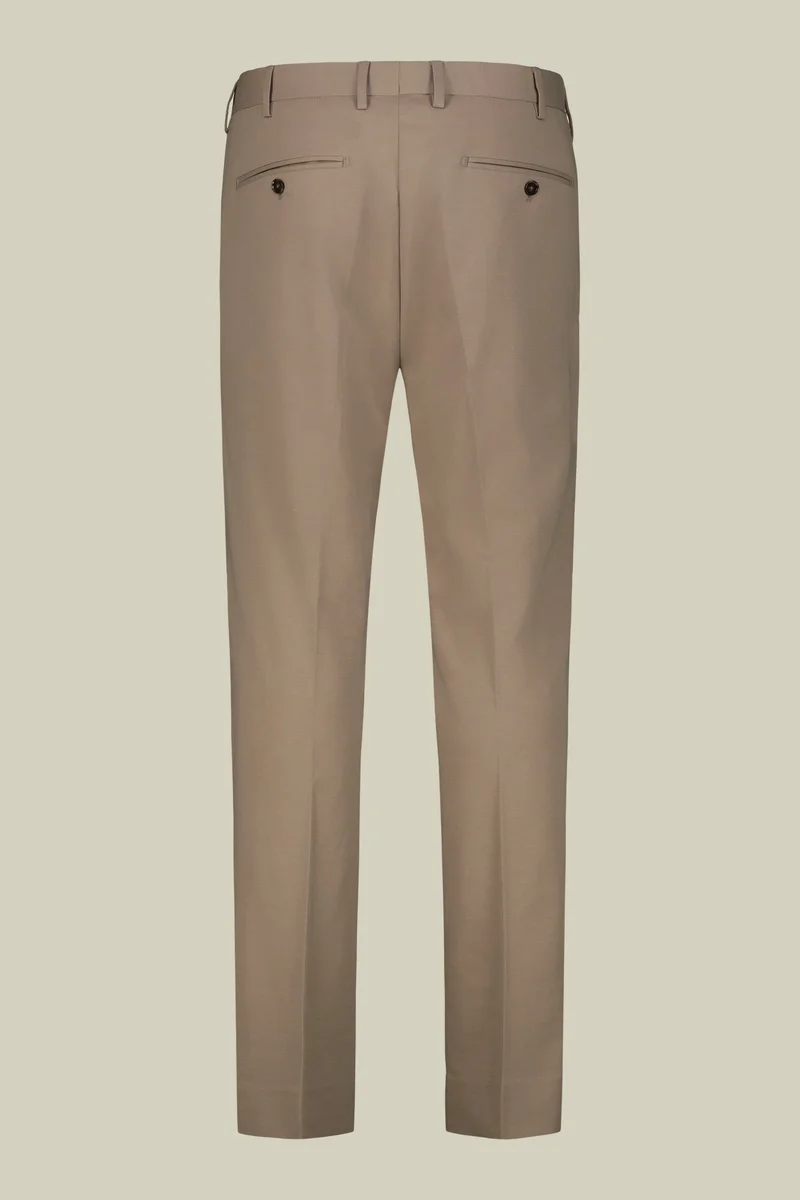 Doppelganger Beige Men's regular fit jersey trousers - Beige for Men | Best Price UAE