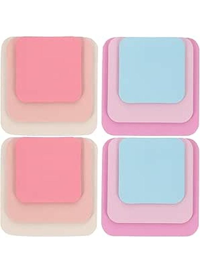 4 Colors Tearable Memo Tabs Adhesive Note Pads Compact Page Markers For School Office Organization - Image 1