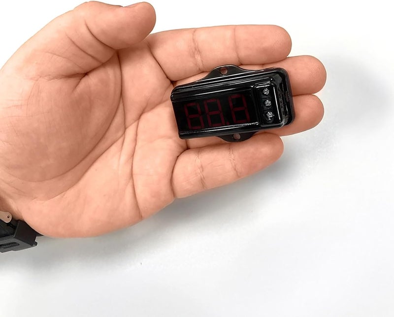 Taramp's Automotive Digital Voltmeter VTR 1000 Black, Red LED Automotive Car Audio, Digital Display, Measure and Monitor Electrical Voltage of The Battery, Easy to Install - Image 5