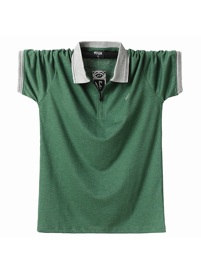 Men Polo Shirt Summer Men Casual Breathable Turn-down Collar Korean Style Men Tees Polo Cotton Casual Business Polo Shirt - Image 1