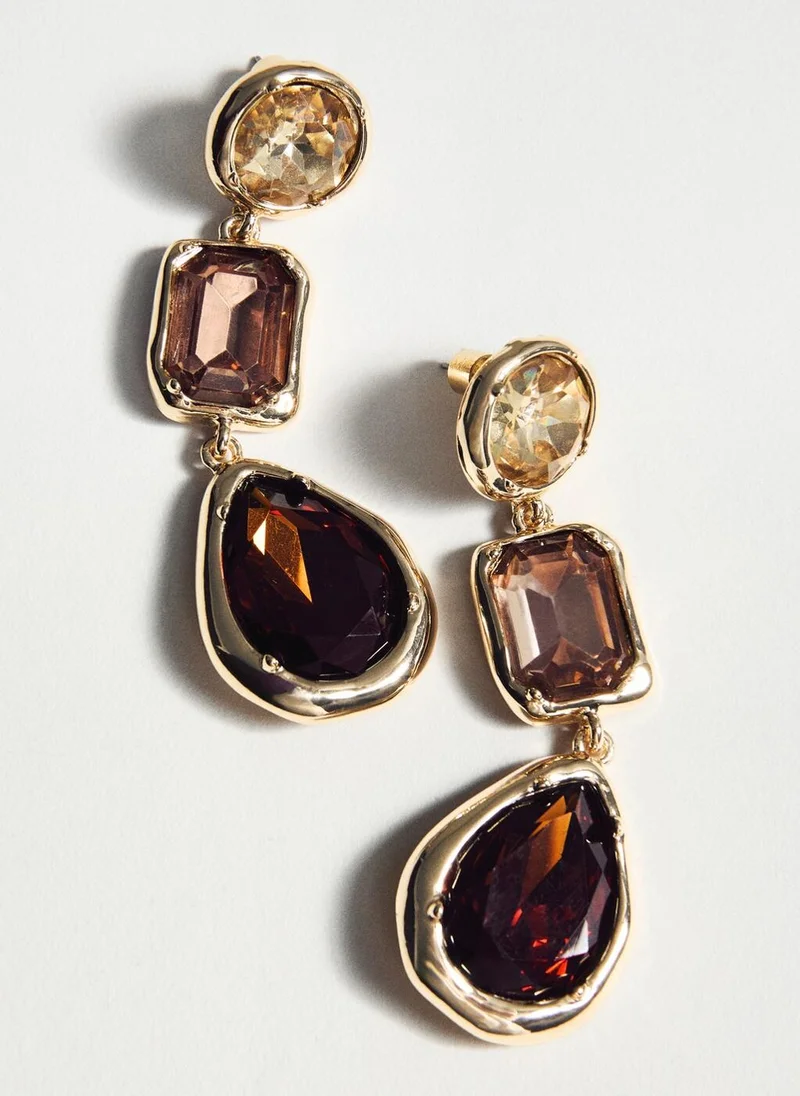 مانجو Combined long earrings