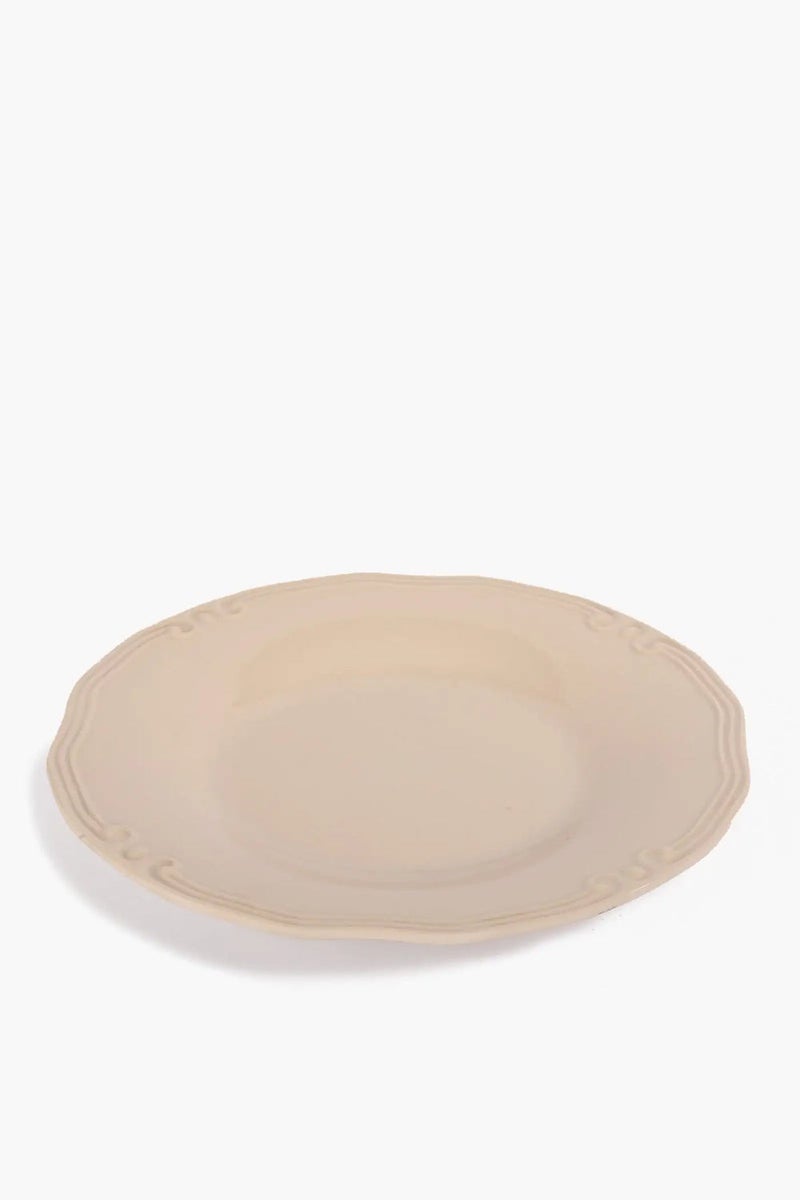 Carina Melamine Dinner Plate with Decorative Edge (27cm) - Image 1