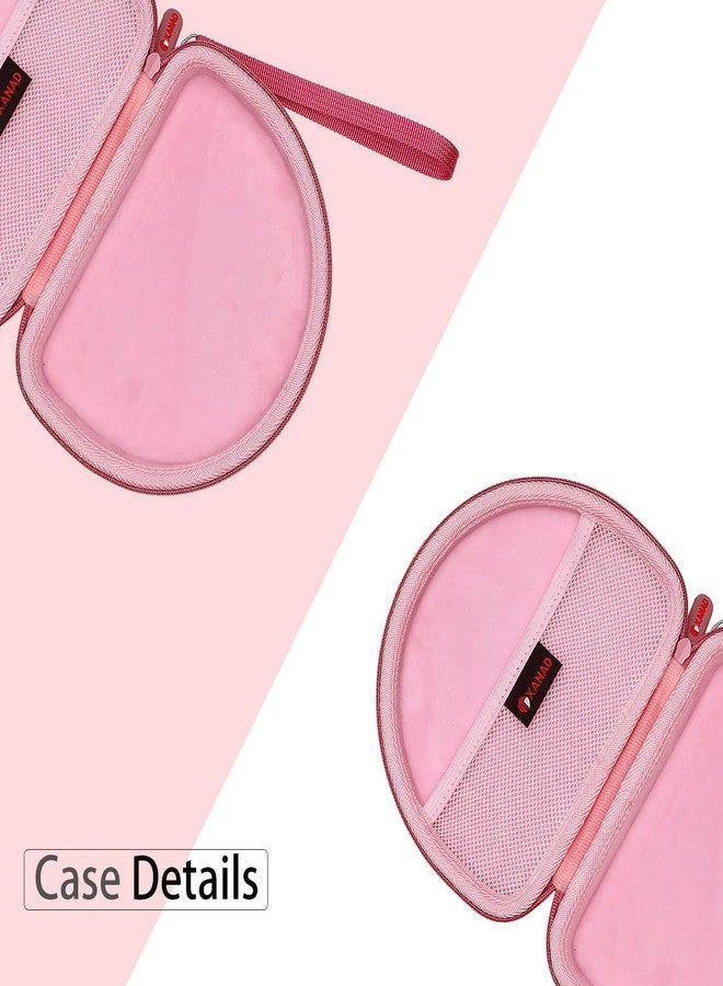 XANAD EVA Hard Case for JBL Junior 320BT / JR300BT / Jr310BT, Sony MDR-ZX110 / MDRZX110NC / MDR-ZX310AP On-Ear Headphones - Pink - Image 4