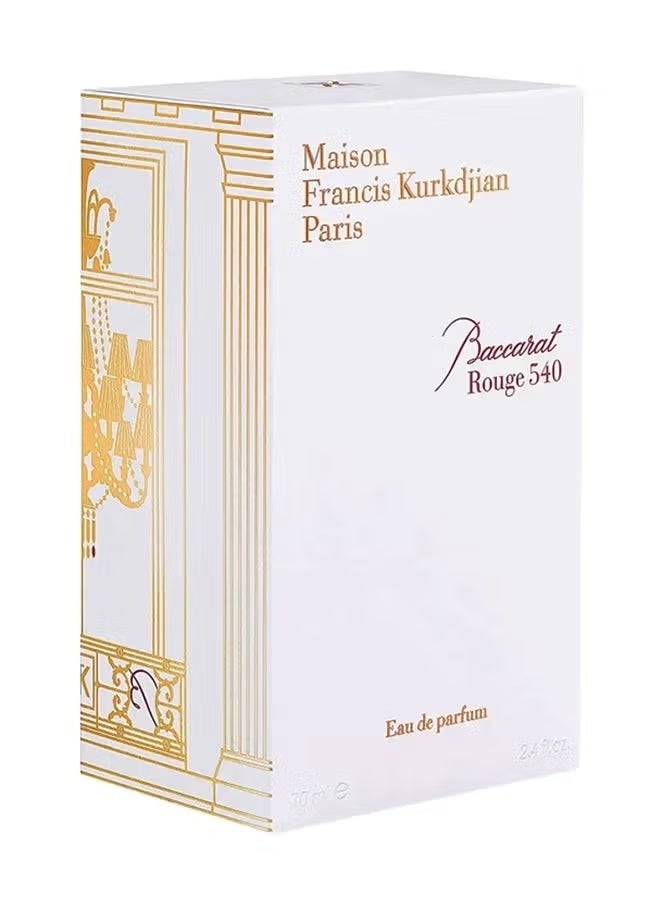 MAISON FRANCIS KURKDJIAN Baccarat Rouge 540 Eau de Parfum (EDP) 70ml – Luxury Unisex Amber Floral Fragrance | Long Lasting Perfume - Image 3