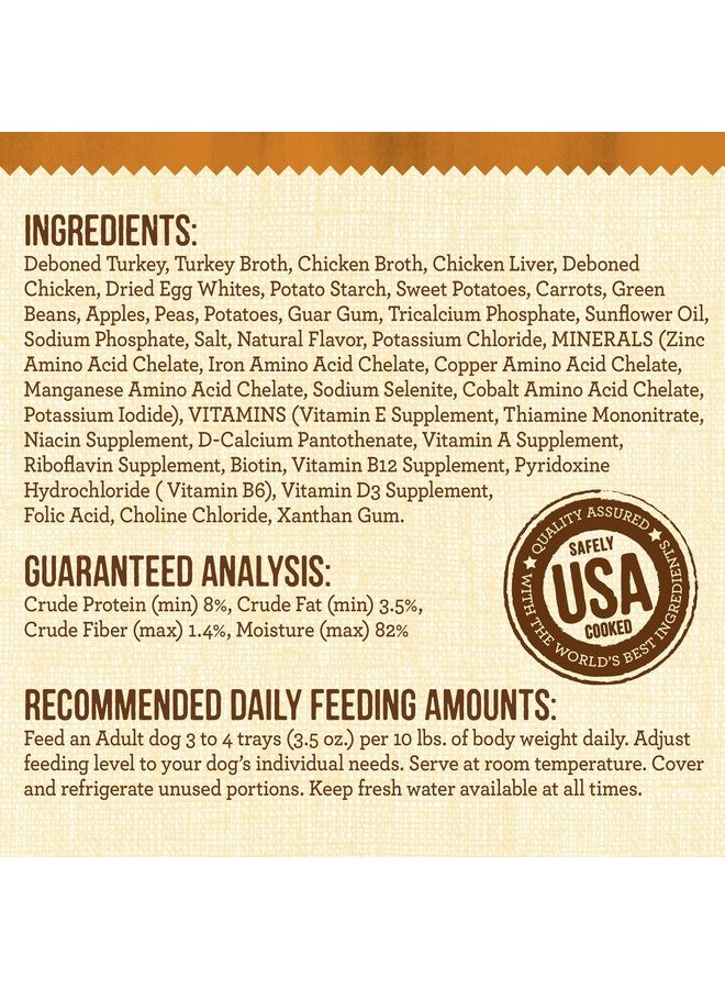 ميريك طعام كلاب ميريك ليل بلايتس الفاخر، طبيعي وخالي من الحبوب، طري ورطب، مناسب للكلاب الصغيرة، مناسب لوجبة عشاء عيد الشكر - عبوة من ١٢ عبوة، ٣.٥ أونصة - Image 3