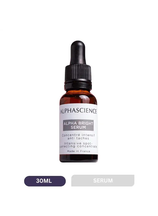 Alpha Bright Serum 30ml – Brightening Serum for Dark Spots, Pigmentation & Uneven Skin Tone Correction