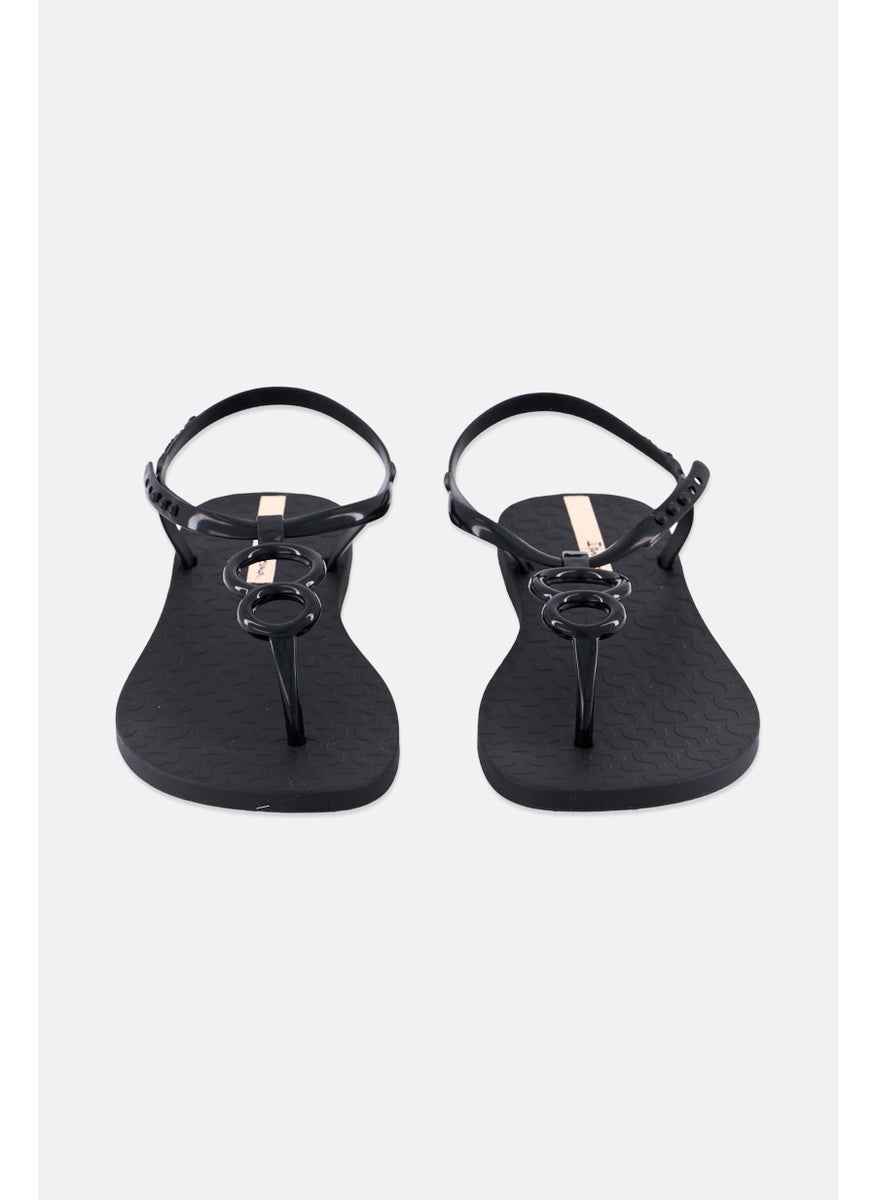 Ipanema Women Class Easy Snap Closure Sandal, Black  - Image 4