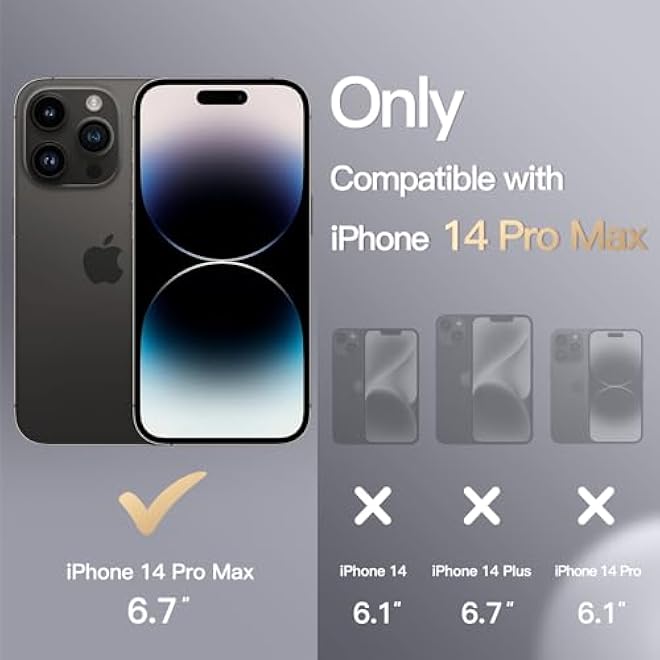 JETech Silicone Case for iPhone 14 Pro Max 67Inch SilkySoft Touch FullBody Protective Phone Case Shockproof Cover with Microfiber Lining Black - Image 2