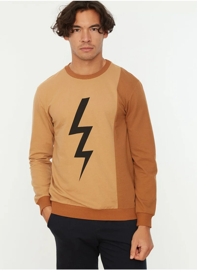 trendyol Color Block Sweatshirt