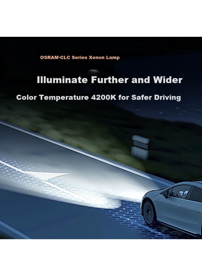 Osram Automotive Xenon Headlight Bulb Clc D2s , Imported From Germany, Single Pack - Image 1