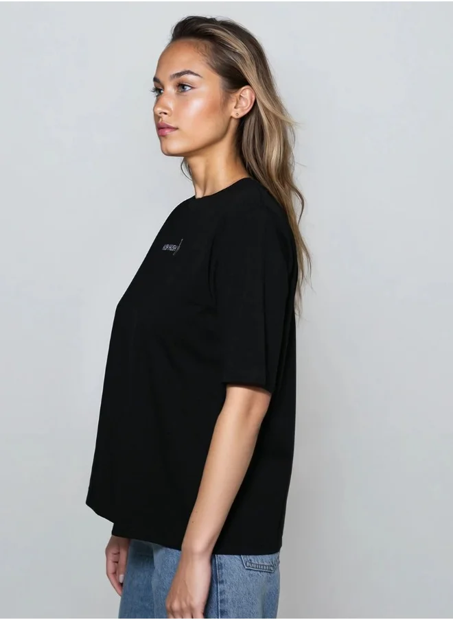 I Am The Company HUSH HUSH T-SHIRT – BLACK