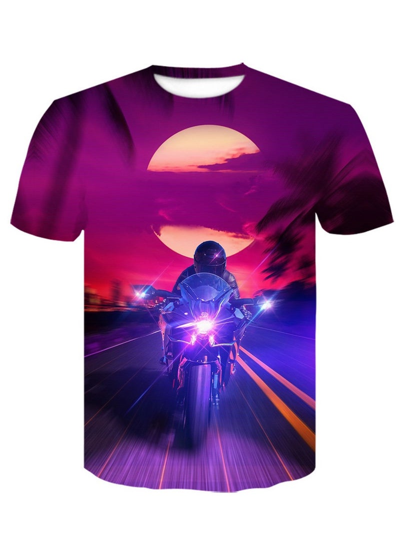 KUYING New Fashion Casual Short Sleeves 
