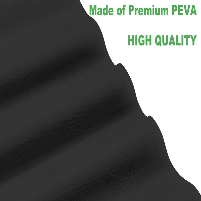 rebdng Plastic Black Tablecloths 3 Pack Disposable Table Covers 54 x 108 inch. Pitch Onyx Black Table Cloths for Parties Birthdays Weddings Anniversary BBQ Picnic  Fits 6 to 8 Foot Rectangle Tables - Image 2