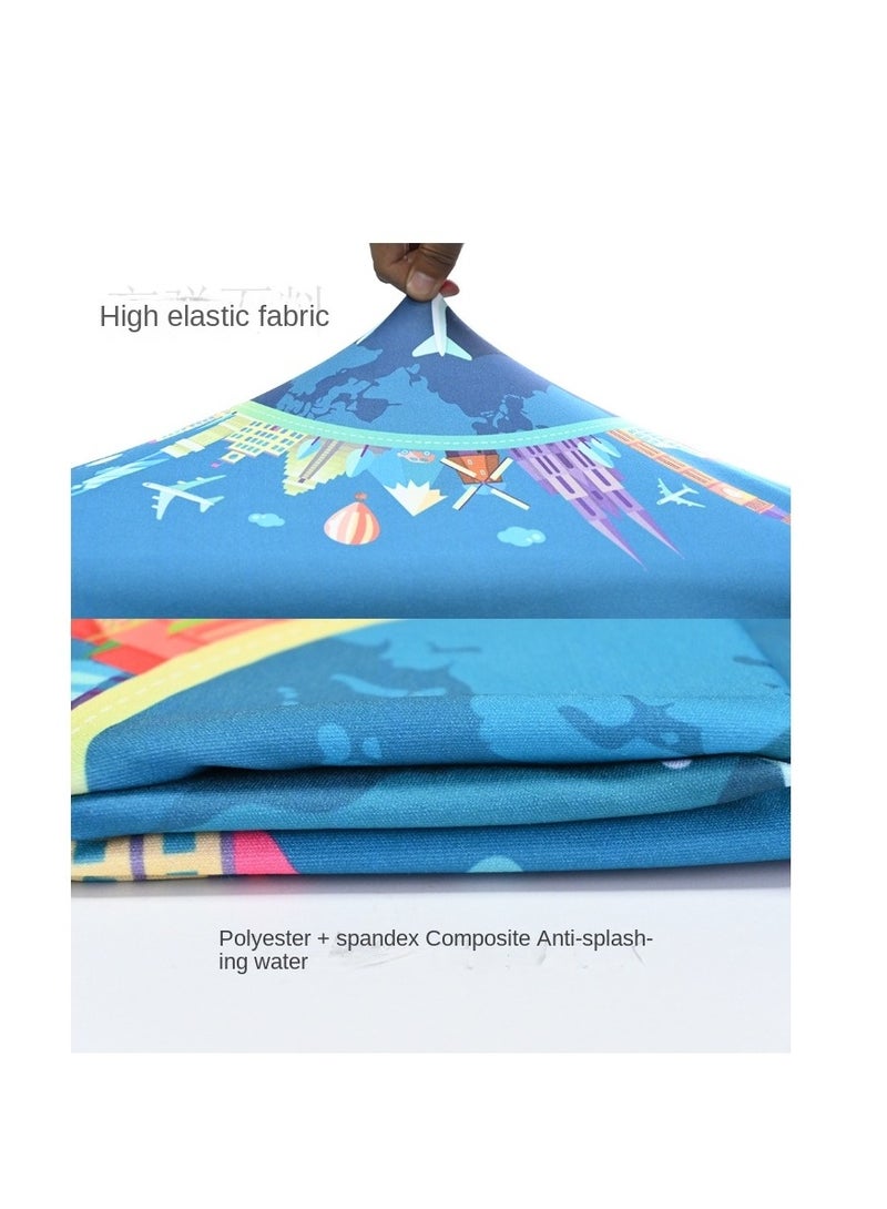 Y&D Kuromi Luggage Cover, Water-Washable Suitcase Cover, Spandex Elastic Luggage Protective Covers Travel Accessories Suitable for 18-32 Inch Trolley Case for Business Trip School Daily Using - Image 2