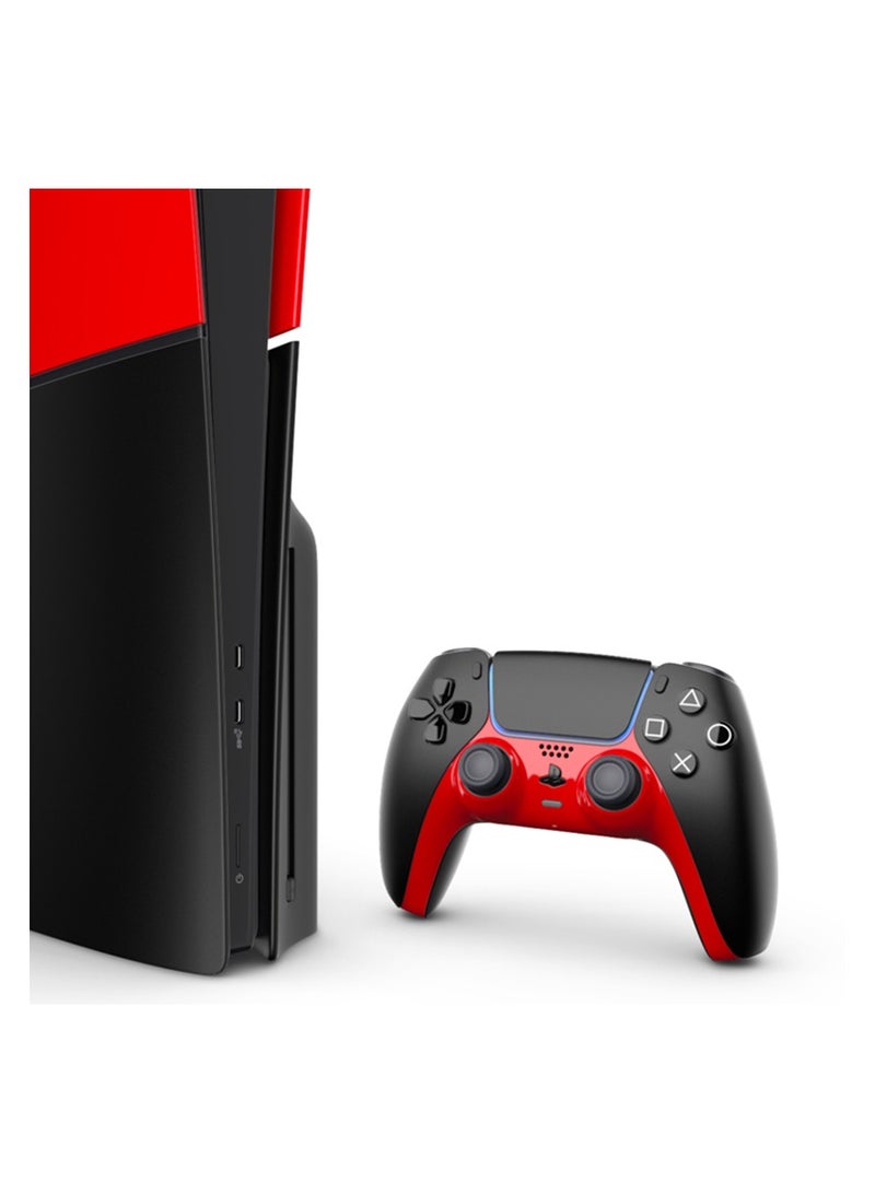 Craft MERLIN CUSTOMISED PLAYSTATION 5 SLIM DESIGN DISC EDITION 1TB SINGLE CONTROLLER REDPOOL NEW 2023 MODEL - Image 2