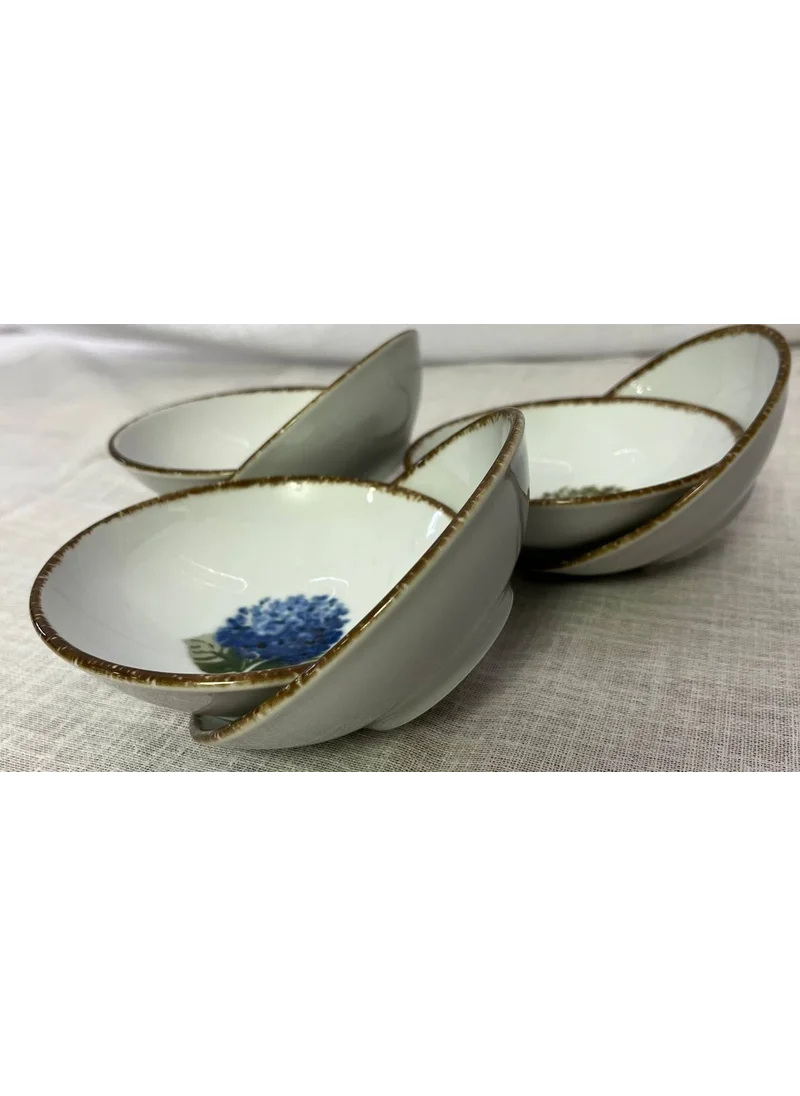 بورلاند Hydrangea Bowl Set 10 cm for 6 People