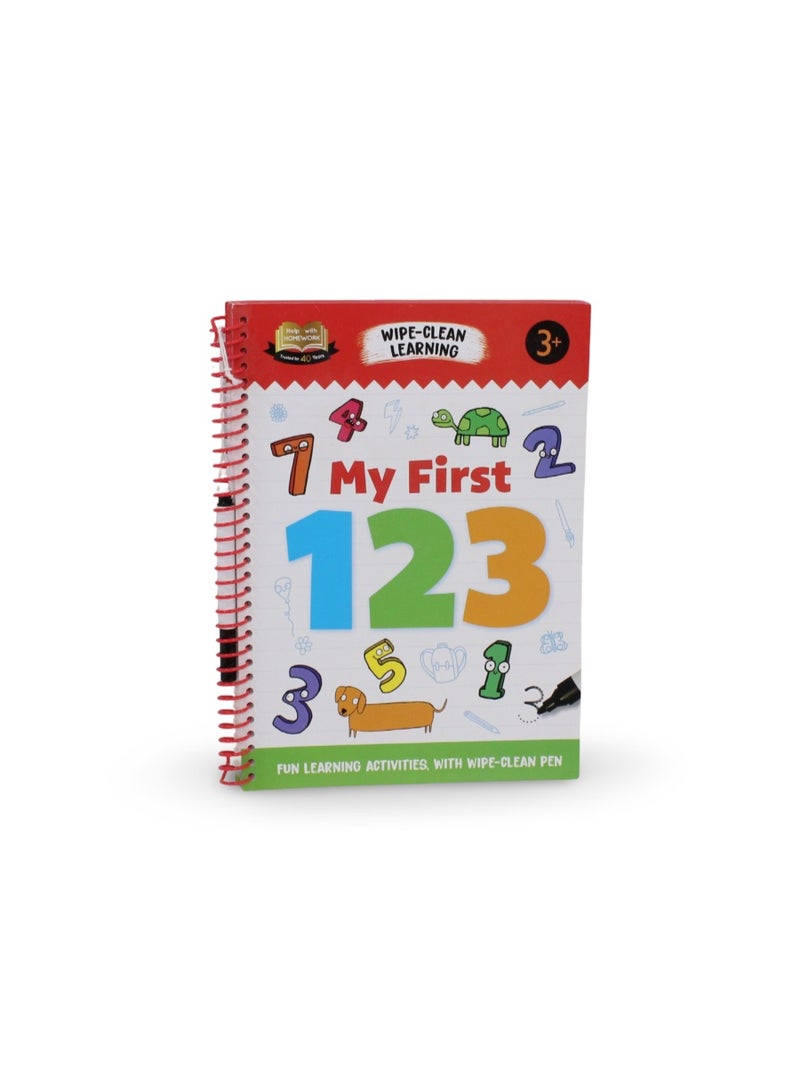 "My First 123" Wipe-Clean Workbook - Image 2