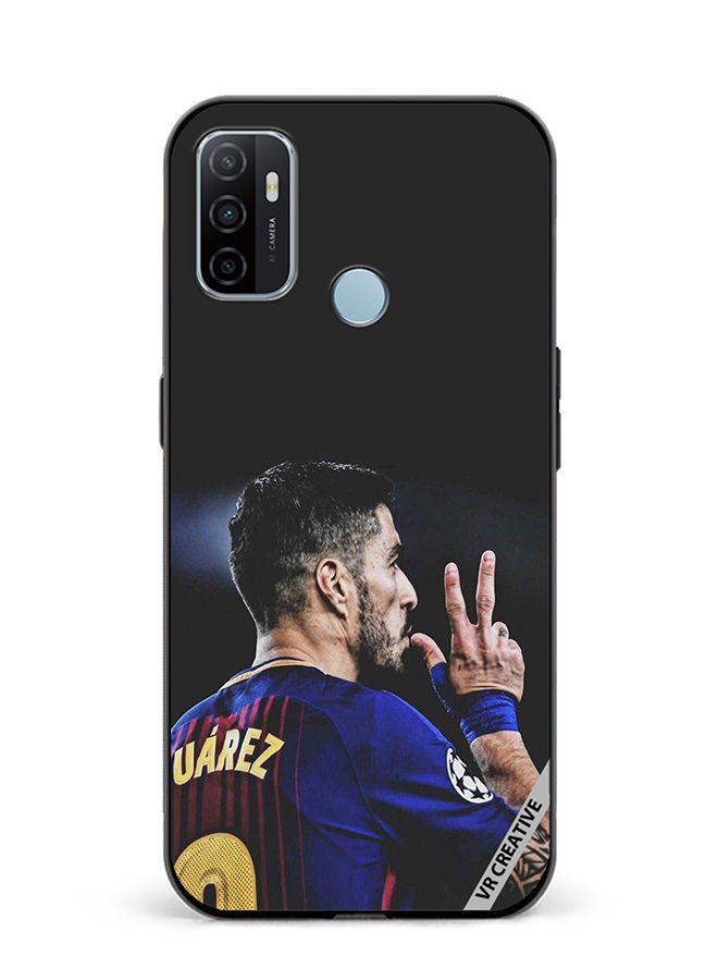 VR CREATIVE غطاء حماية لهاتف أوبو A53 بتصميم ساوريز متعدد الألوان - Image 1