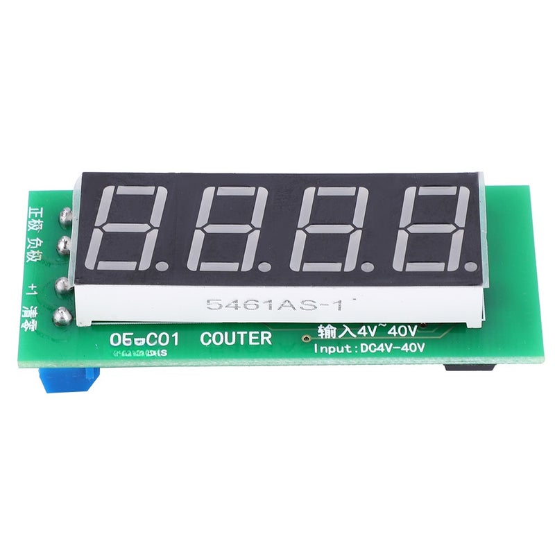 وحدة العداد عالية الجودة مع شاشة رقمية 4 أرقام ووظيفة الذاكرة QF C04 DC4-40V - Image 3