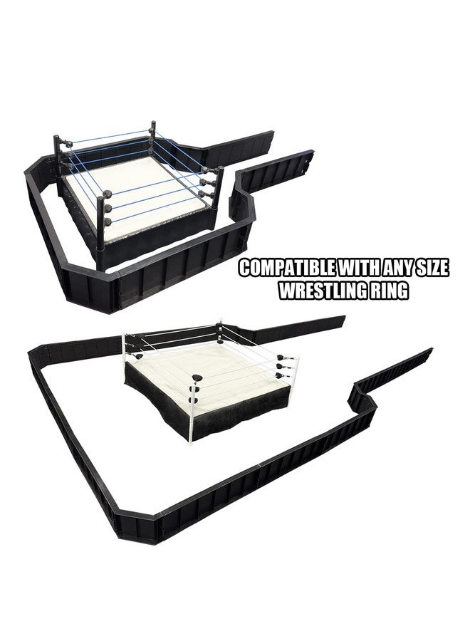 Figures Toy Company Ultimate Wrestling Ring Barricade Playset for Wrestling Action Figures - Image 5