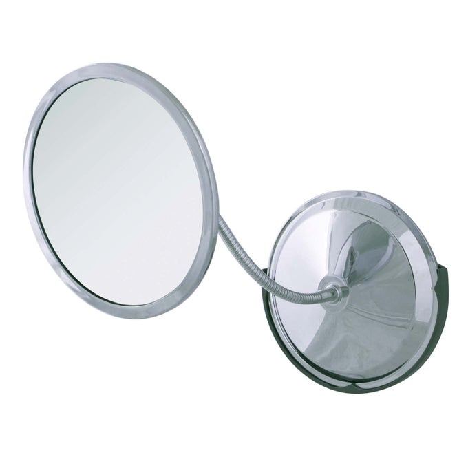 DOUBLE VISION GOOSENECK VANITYWALL MOUNT MIRROR 5X10X MAGNIFICATION MADE IN THE USA