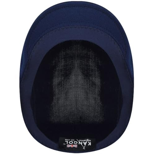 KANGOL قبعة كانغول تروبيك 507 المسطحة للرجال والنساء، كبير جداً، أزرق - Image 5