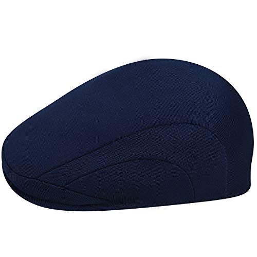 KANGOL قبعة كانغول تروبيك 507 المسطحة للرجال والنساء، كبير جداً، أزرق - Image 1