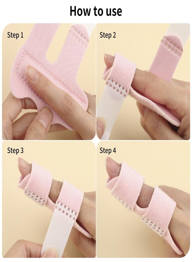Motroce 5PCS Trigger Finger Splints, Adjustable Finger Brace in 5 Colors for Arthritis, Tendonitis & Sports Injuries, Reusable Support for Thumb & Fingers - Image 5