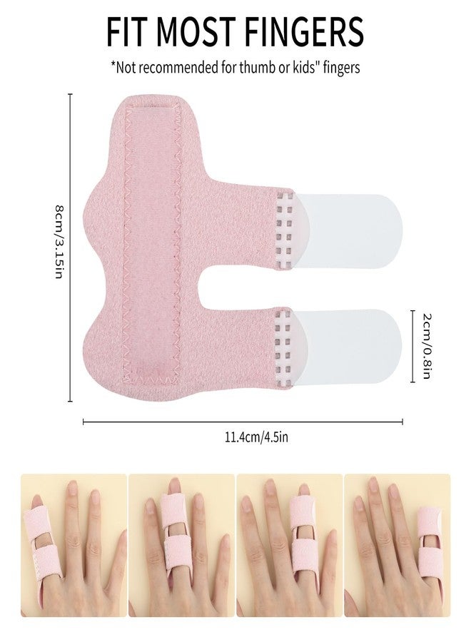 Motroce 5PCS Trigger Finger Splints, Adjustable Finger Brace in 5 Colors for Arthritis, Tendonitis & Sports Injuries, Reusable Support for Thumb & Fingers - Image 2