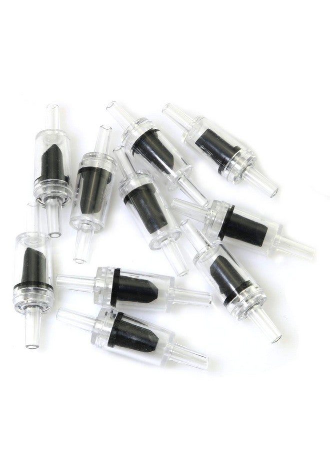 رولينج صمام فحص مضخة الهواء من RuiLing، 10 قطع، وصلة أنابيب لخزان الأسماك ومضخة خط الهواء لخزان مياه ثاني أكسيد الكربون، صمام فحص أحادي الاتجاه بدون رجوع، أسود - Image 2