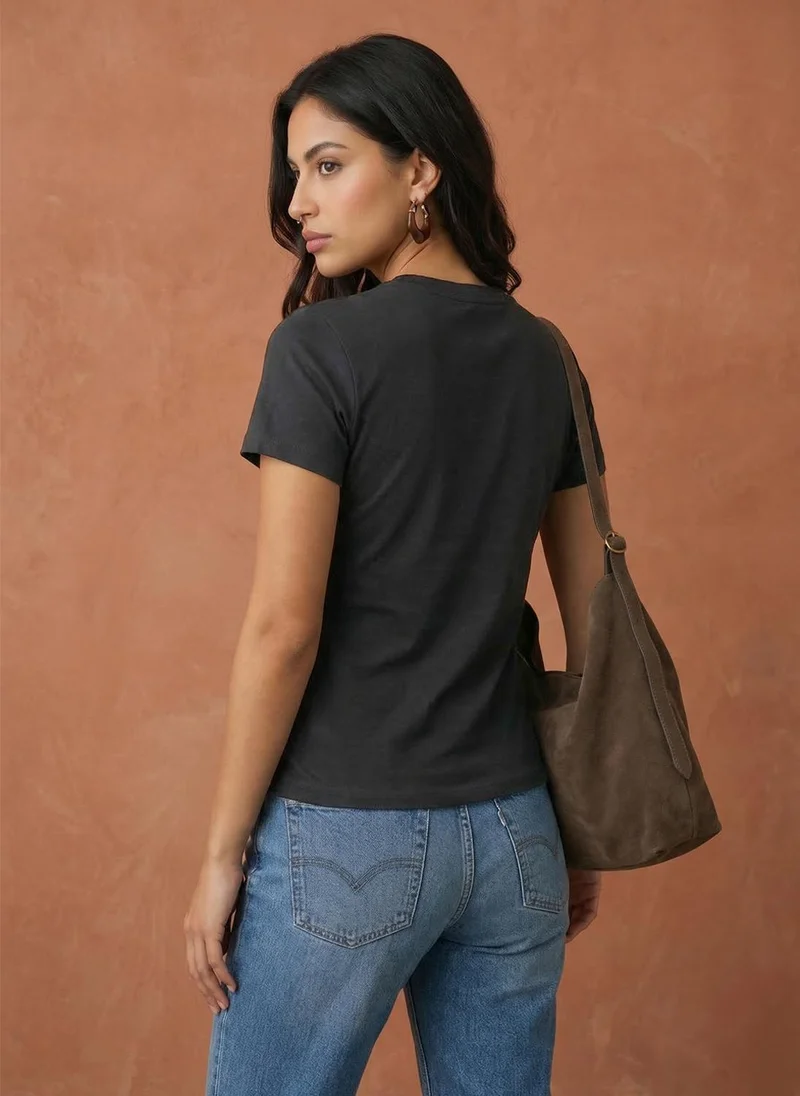 NOBERO Nobero Women Printed T-shirt