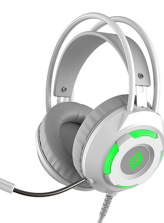 NIBEMINENT AX120 USB Wired 3.5mm Stereo Gaming Headset Noise Cancelling Headphone with Mic 50mm Driver Unit - Image 4