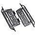 FriHobby 110 RC Crawler Rock Sliders Left Right Metal RC Pedals Side Board Steps Plate Running Boards FootPlate for 110 Axial SCX10 SCX10 II 90046 Redcat Gen 7 Body Shell Accessories - Image 2