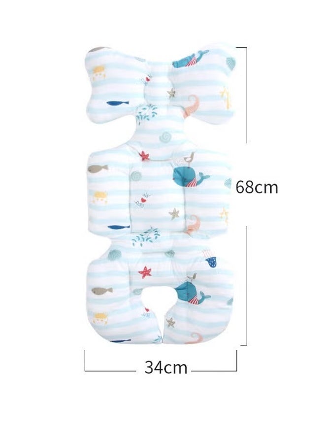 Berma Baby وسادة عربة الأطفال مريحة وناعمة متوفرة في وسائد قطنية لعربة الأطفال وملحقات عربة الأطفال - Image 2