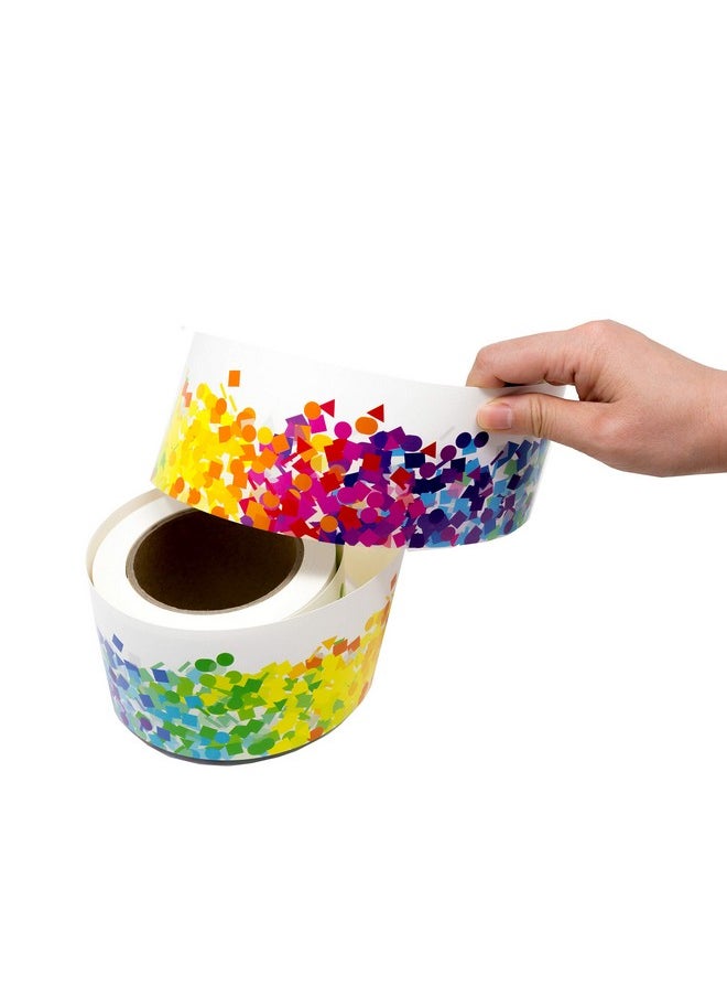 Youngever 52.5 Ft Bulletin Board Borders Confetti Border For Classroom Decoration  - Image 5