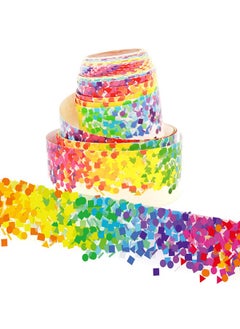 Youngever 52.5 Ft Bulletin Board Borders Confetti Border For Classroom Decoration  - Image 1