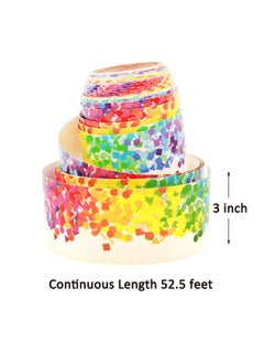 Youngever 52.5 Ft Bulletin Board Borders Confetti Border For Classroom Decoration  - Image 2