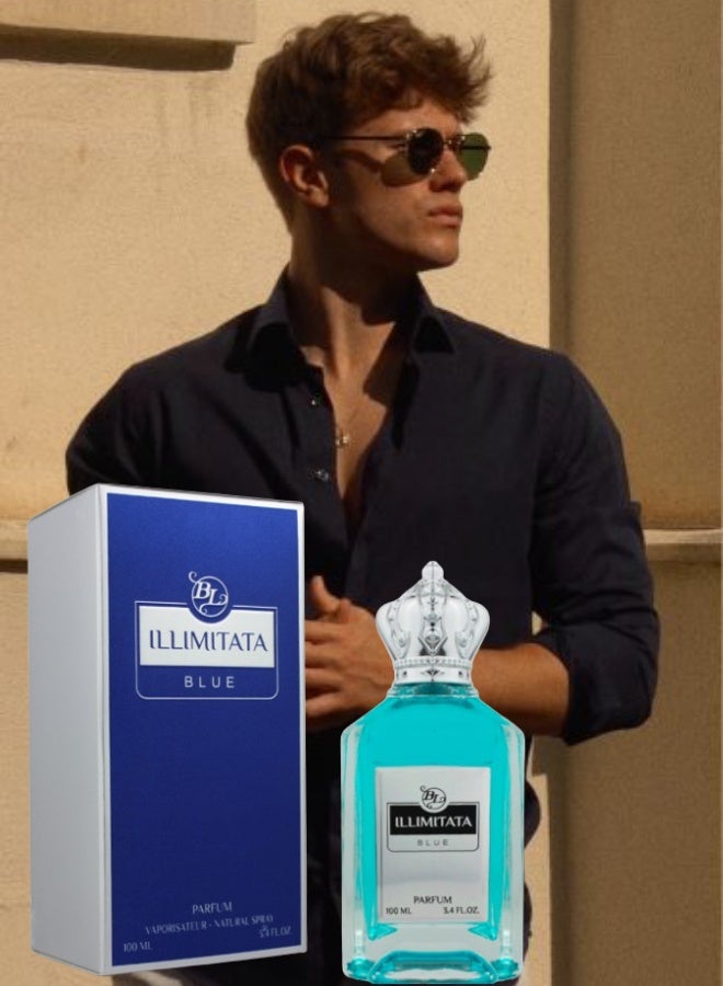 بي إل 5 قطع عطر إليميتاتا بلو 100مل - Image 2