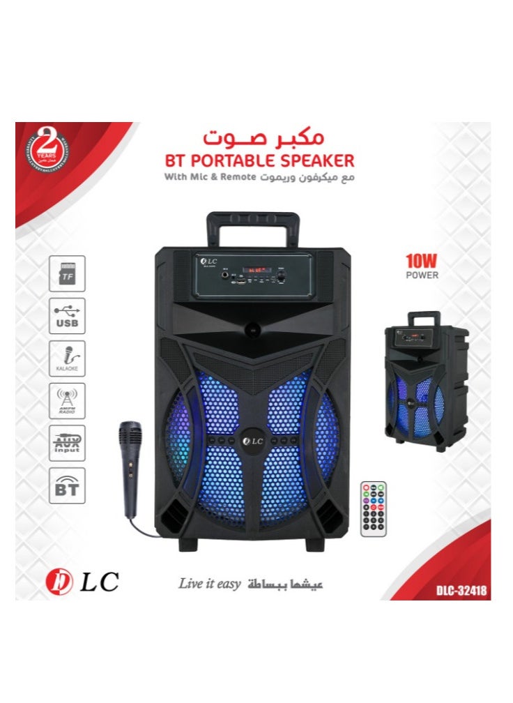 DLC DLC Attractive Light-Up Speaker with Microphone and Remote  - Image 3