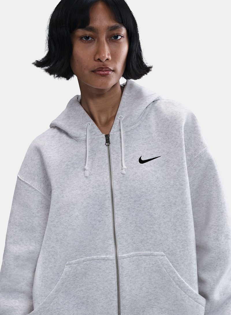 Nike Women’s Nike Sportswear Phoenix Fleece Full-Zip Oversized Hoodie - Image 1