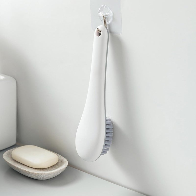 windforgecraft Bathroom Scrub Brush | Laundry Brush for Stain Removal - Non-Slip Ergonomics Handle Scrub Brushes for Cleaning, Household Cleaning Clothes Shoes Scrubbing - Image 2