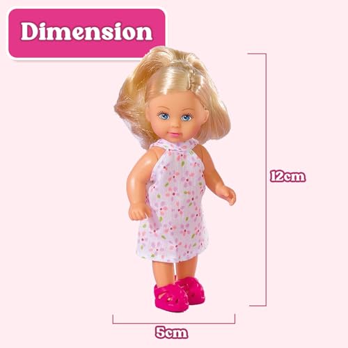 Wembley Evi's Trolley Set| Picnic Ready Evi| Vibrant Evi Inside Trolley| Joyful Pretend Play Set| Engaging & Travel-Friendly Set| Ideal Doll Set for Girls (Picnic Ready Evi) - Image 2