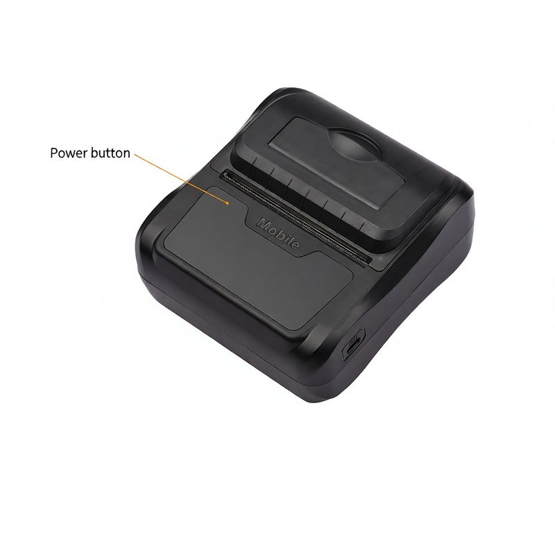 Thermal Printer: Mini BT 203dpi 70mm/s Print Speed - Ink-free 4000mAh Rechargeable Battery Mobile Printer for Commercial Retail, Warehouse Labeling and On-the-go Use - Image 5